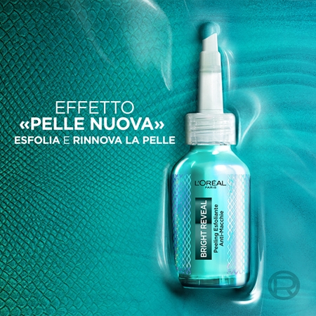L’Oréal Paris Bright Reveal siero peeling esfoliante contro le macchie della pelle