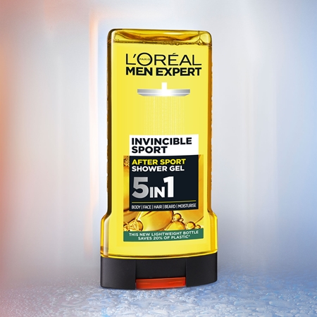 L’Oréal Paris Men Expert Invincible Sport gel de duș 5 in 1