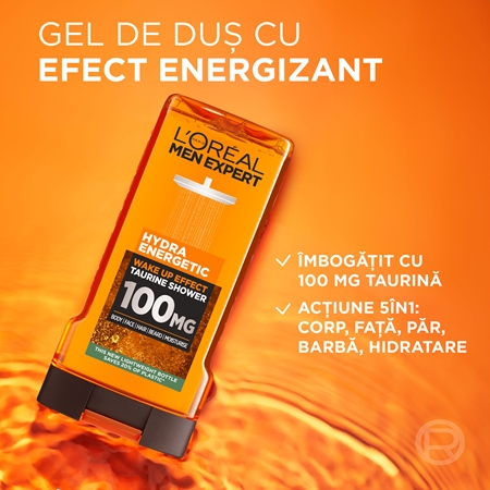 L’Oréal Paris Men Expert Hydra Energetic gel de duș stimulator