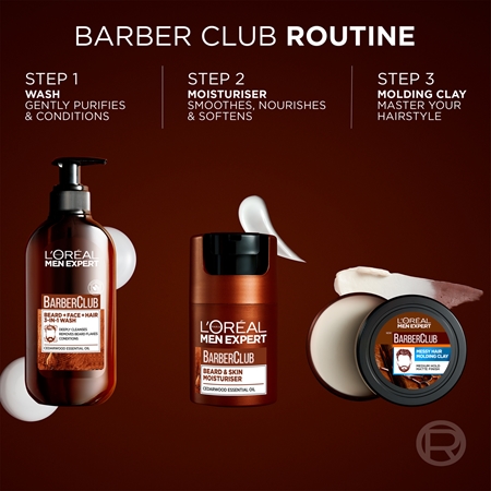 L’Oréal Paris Men Expert Barber Club hydratační krém na obličej a vousy