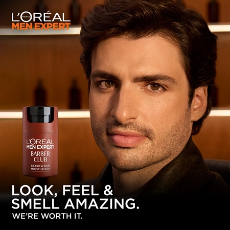 L’Oréal Paris Men Expert Barber Club Moisturising Cream for face and beard