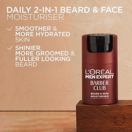 L’Oréal Paris Men Expert Barber Club Moisturising Cream for face and beard