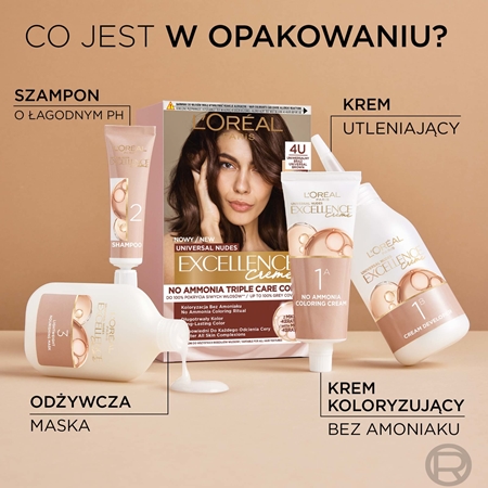 L’Oréal Paris Excellence Universal Nudes trwała farba do włosów
