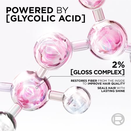 L’Oréal Paris Elseve Glycolic Gloss αναζωογονητικό σαμπουάν για αποκατάσταση της λάμψης των θαμπών μαλλιών