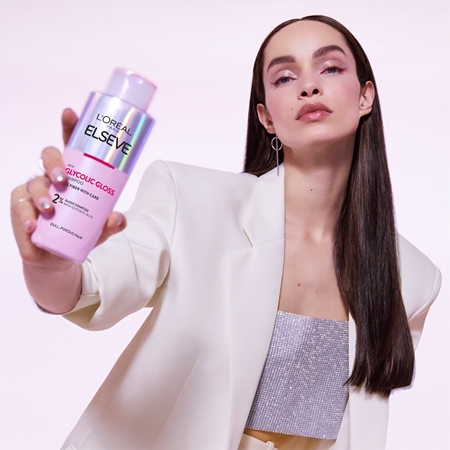 L’Oréal Paris Elvive Glycolic Gloss shampoo rivitalizzante per illuminare i capelli spenti