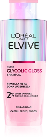 L’Oréal Paris Elvive Glycolic Gloss shampoo rivitalizzante per illuminare i capelli spenti