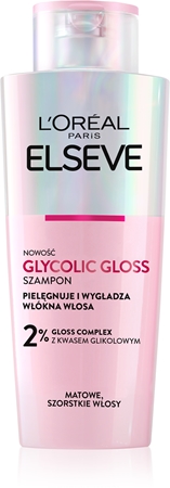L’Oréal Paris Elseve Glycolic Gloss Spīdumu atjaunojošs šampūns nespodriem matiem
