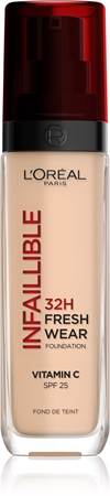 L’Oréal Paris Infaillible 32H Fresh Wear base duradoura SPF 25