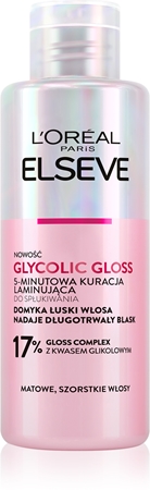 L’Oréal Paris Elseve Glycolic Gloss Matu maska bojātu matu izlīdzināšanai un atjaunojošanai