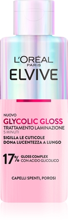 L’Oréal Paris Elvive Glycolic Gloss maschera per capelli per lisciare e rigenerare i capelli rovinati