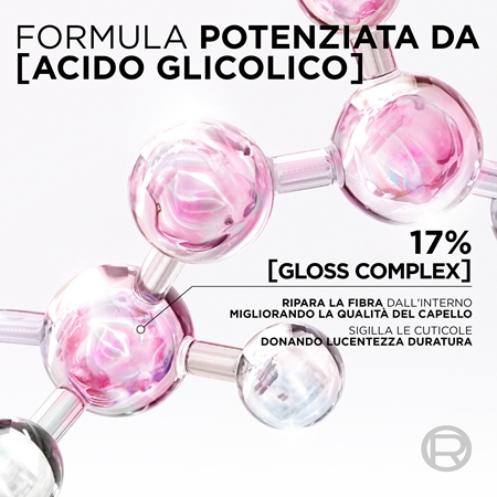 L’Oréal Paris Elvive Glycolic Gloss maschera per capelli per lisciare e rigenerare i capelli rovinati