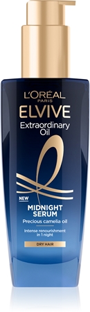 L’Oréal Paris Elvive Olio Straordinario siero notte per capelli rovinati