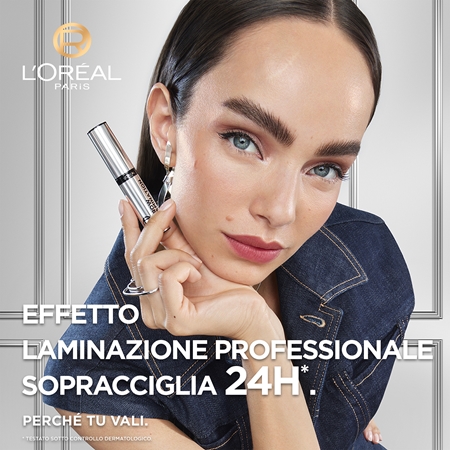 L’Oréal Paris Infaillible 24h Brow Lamination gel fissante trasparente per sopracciglia