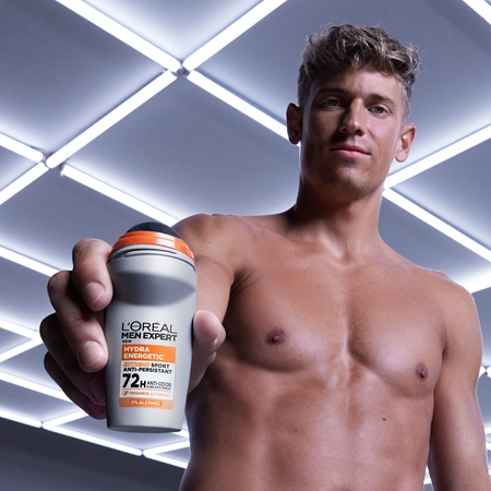 L’Oréal Paris Men Expert Hydra Energetic antiperspirant roll-on against odour and sweating