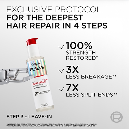 L’Oréal Paris Elseve Bond Repair Leave-in Care for damaged hair