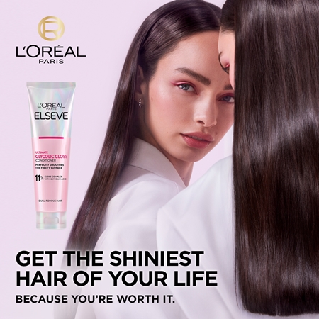 L’Oréal Paris Elseve Glycolic Gloss balzam na vlasy na lesk a hebkosť vlasov