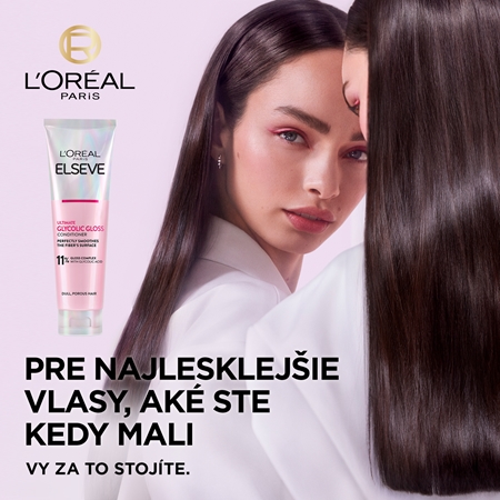 L’Oréal Paris Elseve Glycolic Gloss balzam na vlasy na lesk a hebkosť vlasov