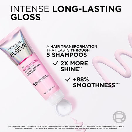L’Oréal Paris Elseve Glycolic Gloss bálsamo para cabello para dar brillo y suavidad al cabello