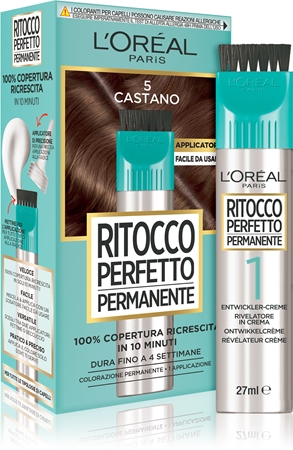 L’Oréal Paris Ritocco Perfetto Permanente colore per coprire la ricrescita con applicatore