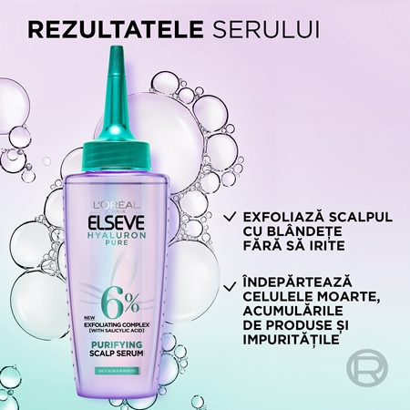 L’Oréal Paris Elseve Hyaluron Pure Ser pentru scalp curățare profundă