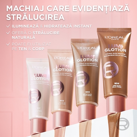 L’Oréal Paris Lumi Glotion crema de strălucire cu efect de hidratare