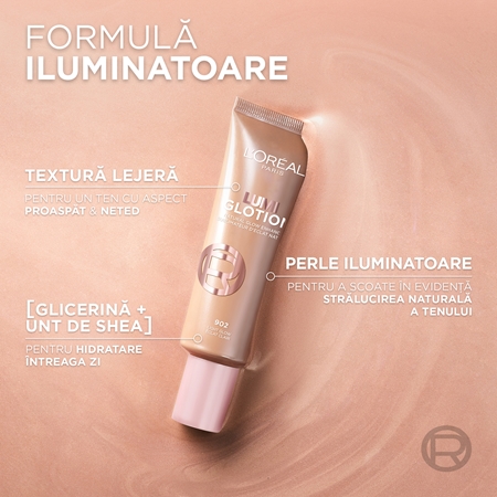 L’Oréal Paris Lumi Glotion crema de strălucire cu efect de hidratare