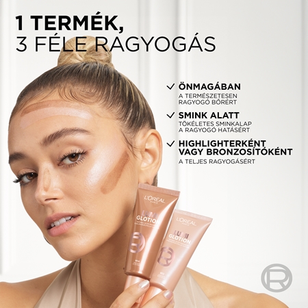 L’Oréal Paris Lumi Glotion krémes élénkítő készítmény hidratáló hatással