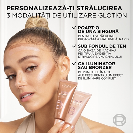L’Oréal Paris Lumi Glotion crema de strălucire cu efect de hidratare