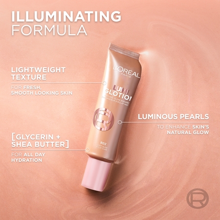 L’Oréal Paris Lumi Glotion kreminė švytėjimo suteikianti priemonė drėkinamojo poveikio