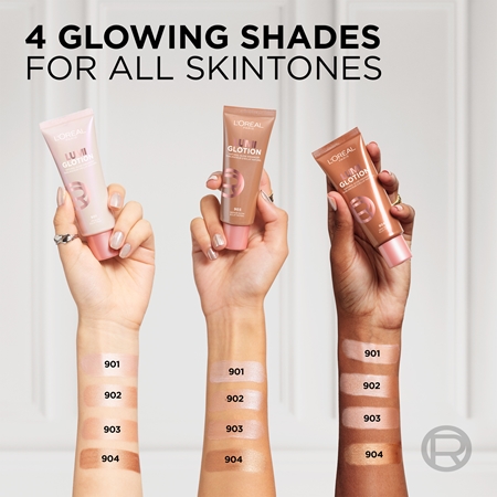 L’Oréal Paris Lumi Glotion kreminė švytėjimo suteikianti priemonė drėkinamojo poveikio
