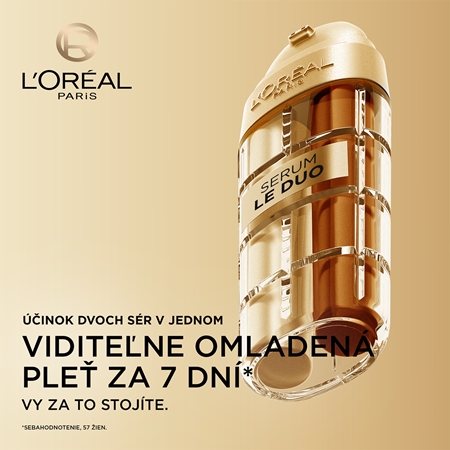 L’Oréal Paris Age Perfect Le Duo Serum dvojfázové omladzujúce sérum pre rozjasnenie a vyhladenie pleti