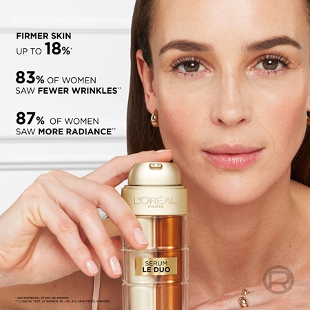 L’Oréal Paris Age Perfect Le Duo Serum bi-phase verjongend serum voor Stralende en Gladde Huid