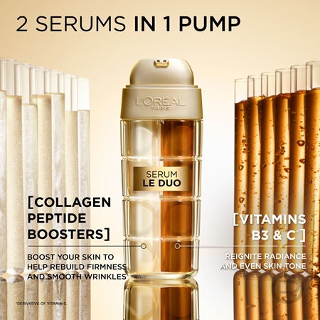 L’Oréal Paris Age Perfect Le Duo Serum bi-phase verjongend serum voor Stralende en Gladde Huid