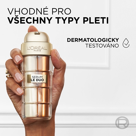 L’Oréal Paris Age Perfect Le Duo Serum dvoufázové omlazující sérum pro rozjasnění a vyhlazení pleti