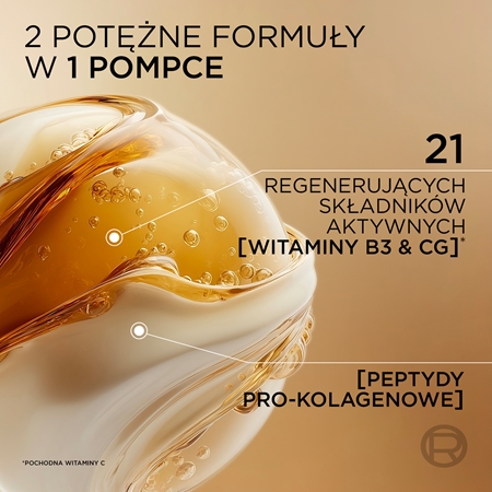 L’Oréal Paris Age Perfect Le Duo Serum dwufazowe serum odmładzające dla efektu rozjaśnienia i wygładzenia skóry