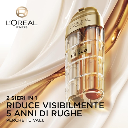 L’Oréal Paris Age Perfect Siero Le Duo dvoufázové omlazující sérum pro rozjasnění a vyhlazení pleti