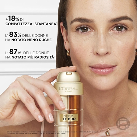 L’Oréal Paris Age Perfect Siero Le Duo dvoufázové omlazující sérum pro rozjasnění a vyhlazení pleti