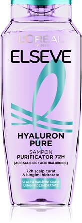L’Oréal Paris Elseve Hyaluron Pure sampon hidratant pentru scalp gras și vârfuri uscate