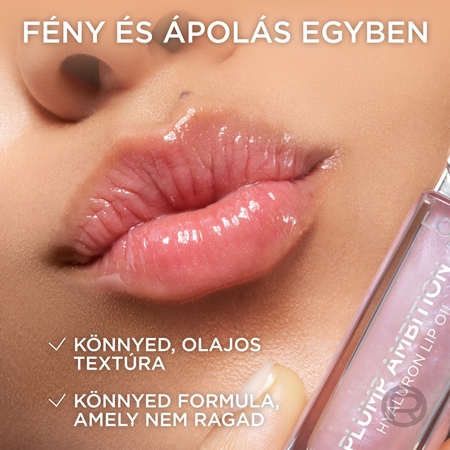 L’Oréal Paris Plump Ambition dúsító ajakfény hialuronsavval