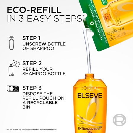 L’Oréal Paris Elvive Olio Straordinario shampoo ricarica