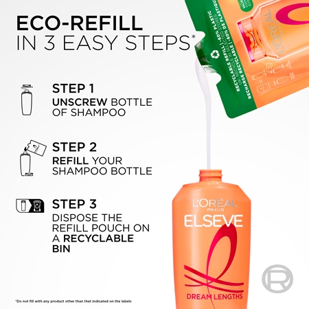 L’Oréal Paris Elvive Dream Long shampoo ricarica