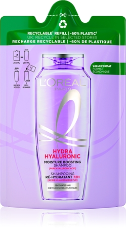 L’Oréal Paris Elvive Hyaluron Plump shampoo idratante con acido ialuronico