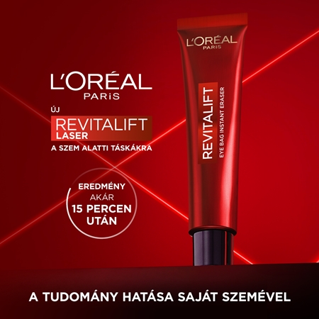 L’Oréal Paris Revitalift Laser sötét karikákra és duzzanatokra való szemkrém