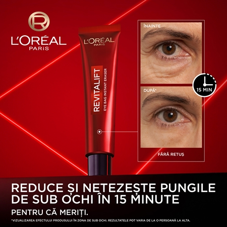 L’Oréal Paris Revitalift Laser tratament pentru ochi umflati