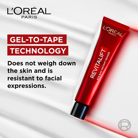 L’Oréal Paris Revitalift Laser Eye Bag Instant Eraser gel yeux pour rajeunir la peau