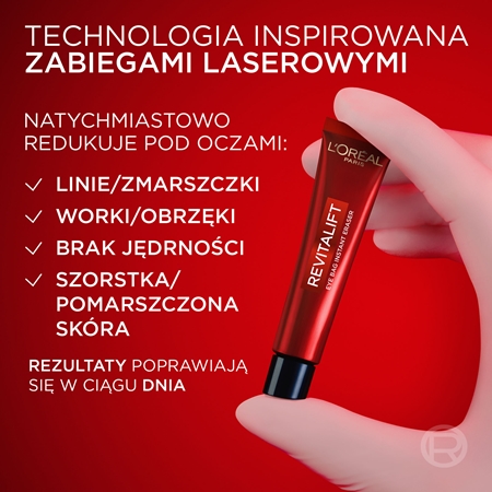 L’Oréal Paris Revitalift Laser Eye Bag Instant Eraser Reduktor cieni i "worków" do odmładzania skóry