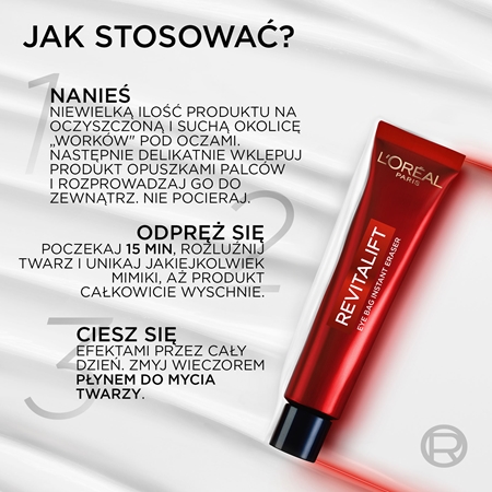 L’Oréal Paris Revitalift Laser Eye Bag Instant Eraser Reduktor cieni i "worków" do odmładzania skóry