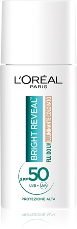 L’Oréal Paris Bright Reveal Illuminante Colorato base líquida protetora para o rosto SPF 50