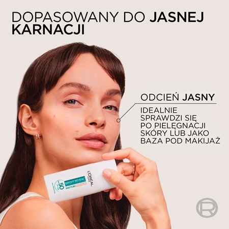 L’Oréal Paris Bright Reveal fluid rozświetlająco-tonujący przeciw przebarwieniom