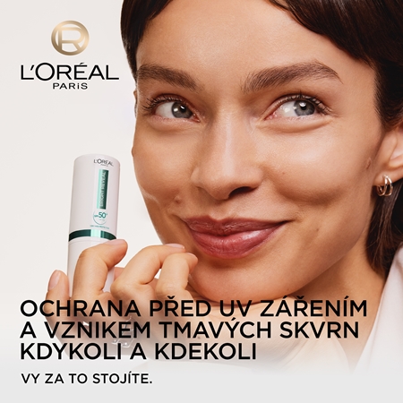 L’Oréal Paris Bright Reveal tyčinka s UV faktorem